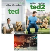 Mark Wahlberg Double Feature Ted & Ted 2 Unrated 2 DVD Set with Bonus Art Card