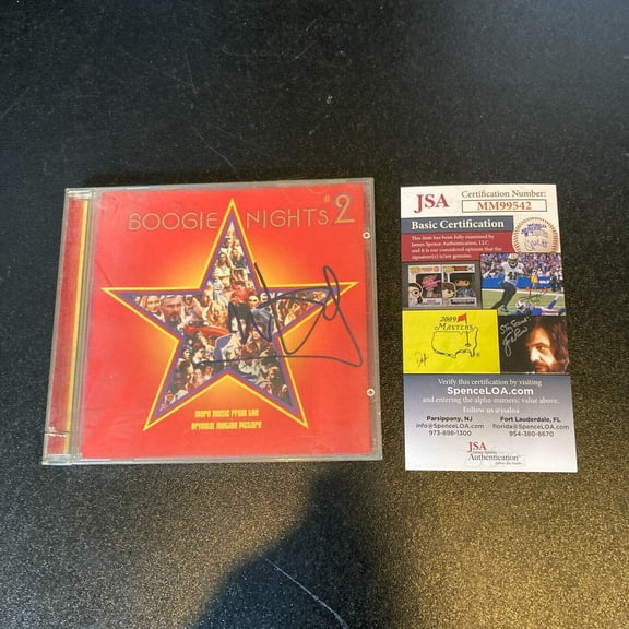 Mark Wahlberg Signed Autographed Boogie Nights Music CD With JSA COA