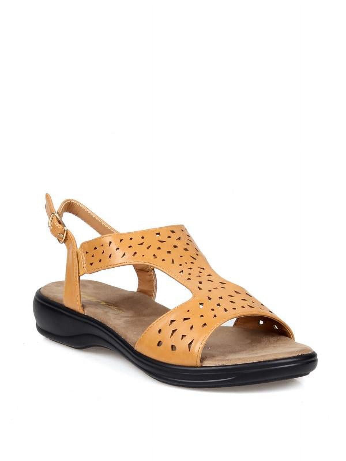 Mark and Maddux Perforated Women's Comfort Sandals