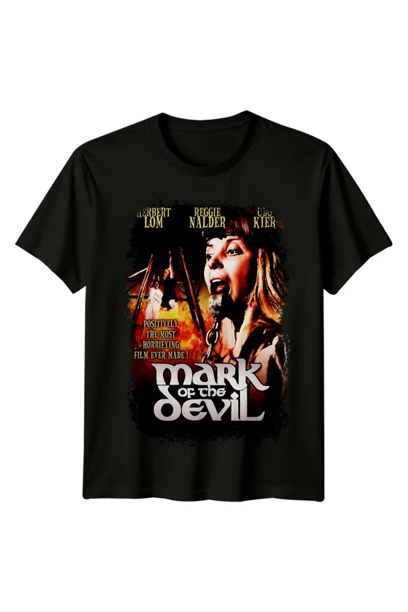 Mark of the Devil (1970) Movie Poster Inspired T-Shirt Retro 80s Tee | eBay