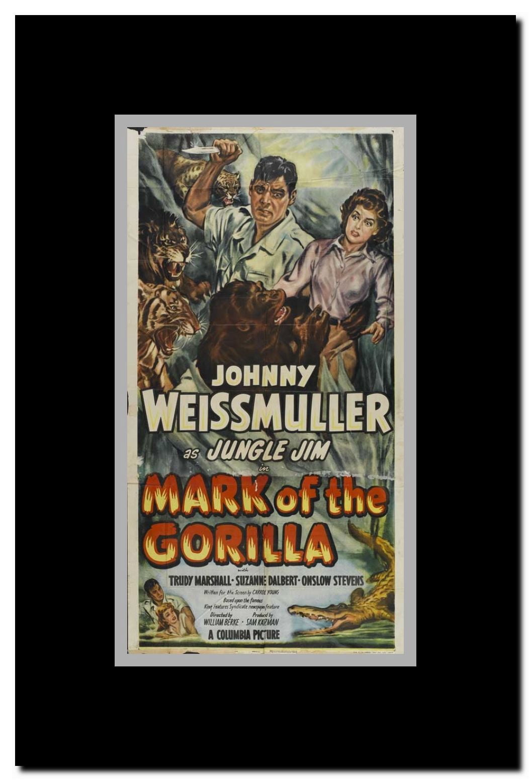 Mark of the Gorilla Framed Movie Poster