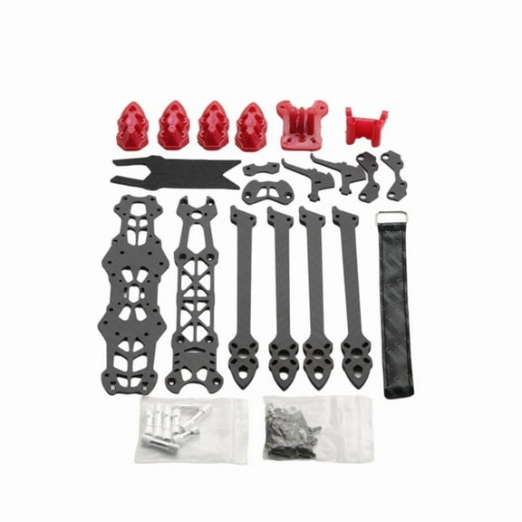 Mark4 7inch 295mm FPV Frame KIT for F4/F7 Flight Control 28 Series Brushless Motor Propeller for RC Racing Drone-Red