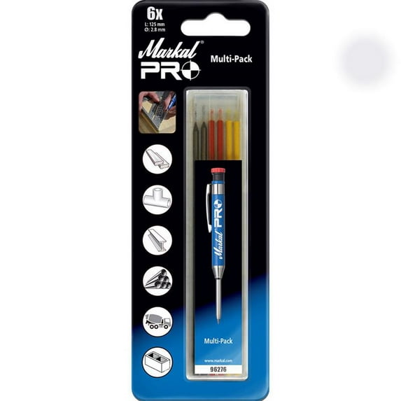 Markal Pro 6-Pk. of Multi-Color Marker Refills, Model# 96279