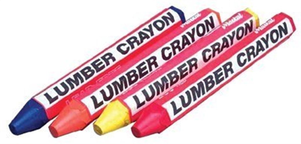 Markal 80352 #200 RED LUMBER CRAYONF/106 HOLDE