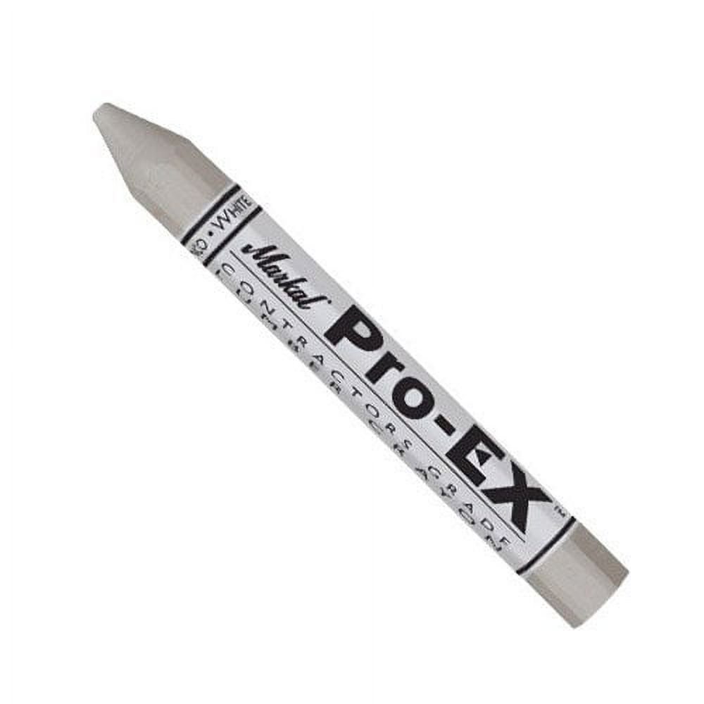 Markal 434-80380 Ma White Pro-Ex Extrudedlumber Crayon