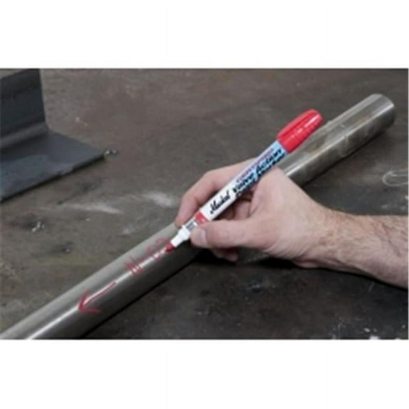 Markal 434-96882 Valve Action Liquid Paint Marker - Red
