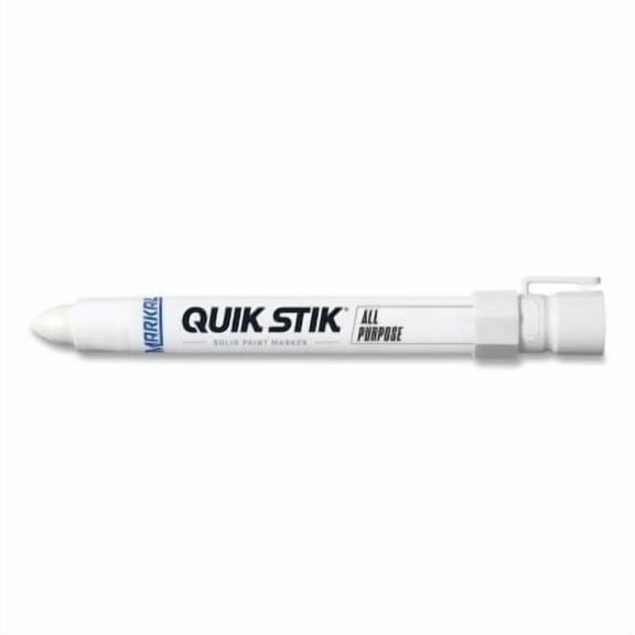 Markal 61051 WHITE QUIK STIK PAINT MARKER 0-140DEG. M