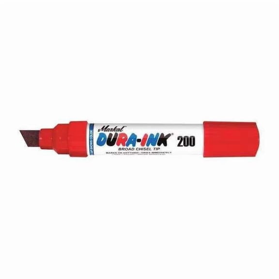 Dura-Ink Industrial Marker, Extra Large Tip, Red Color Family, Ink 96916