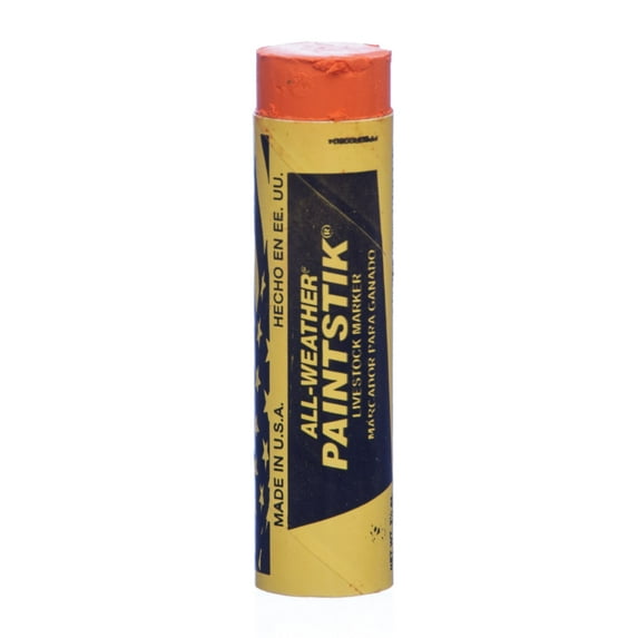 Paintstik Livestock Markers, 1 in x 4 in, Orange