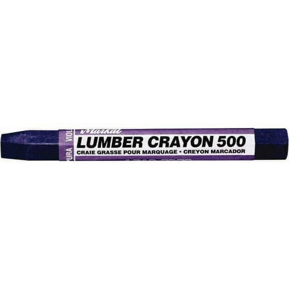 Markal - Clay Based Lumber Crayon - Purple (96 Pack)