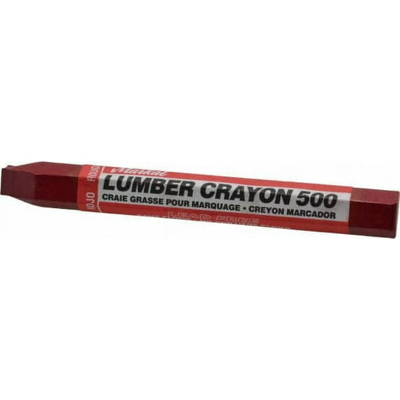 Markal - Clay Based Lumber Crayon - Red (120 Pack)