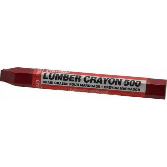 Markal - Clay Based Lumber Crayon - Red (120 Pack)