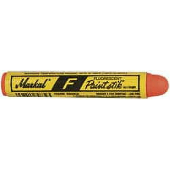 Markal - Fluorescent Orange Marker/Paintstick - Oil Base Ink (90 Pack)