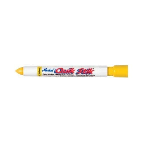 Markal 61050 BLACK QUIK STIK PAINT MARKER 0-140DEG. M