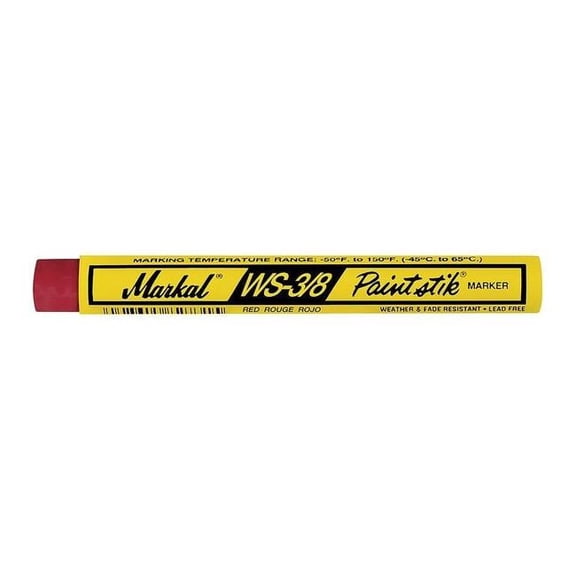Markal Paint Crayon, Medium Tip, Red Color Family, 12 PK 82422