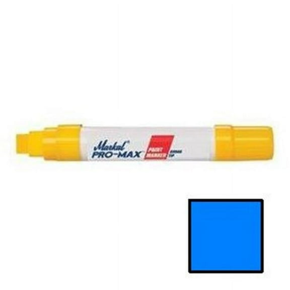 Markal Paint Marker, Medium Tip, Blue Color Family, Paint 90905