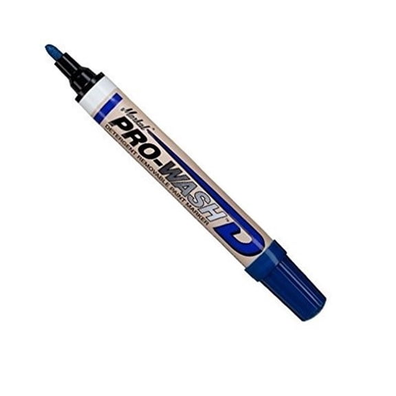 Markal Paint Marker, Medium Tip, Blue Color Family, Paint 97015