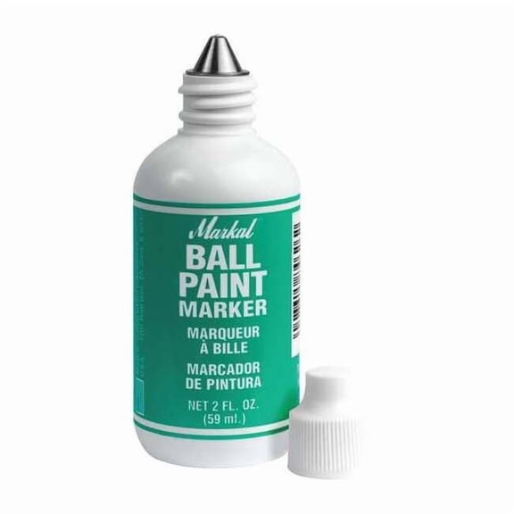 Markal Paint Marker, Medium Tip, Green Color Family, Paint 84626