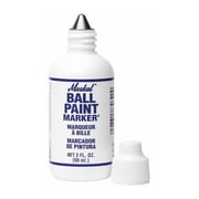 Markal Paint Marker, Medium Tip, White Color Family, Paint 84620