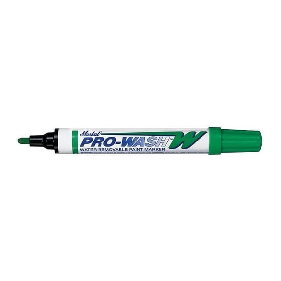 Markal Paint Marker, Medium Tip, Green Color Family, Paint 97036