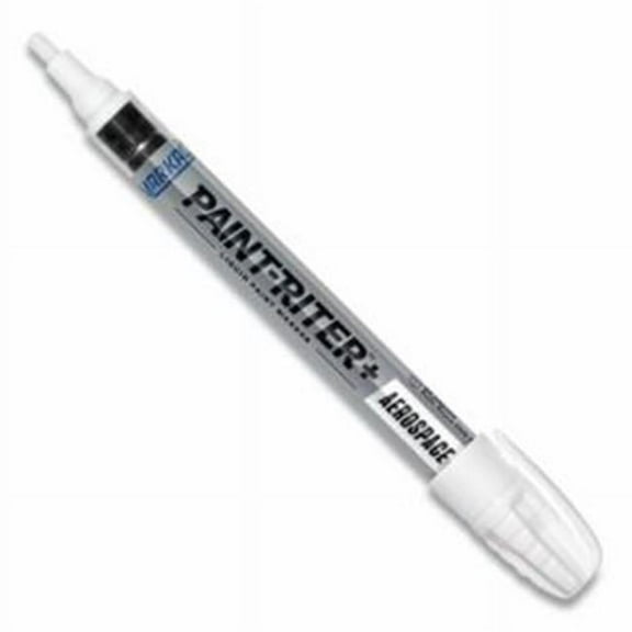 Markal Paint-Riter+ Aerospace Paint Marker, White, 3 mm, Medium Tip - DZ (434-96892)