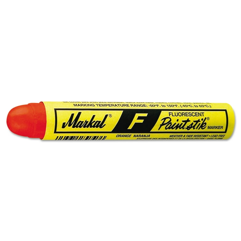 Markal Paintstik F Marker Fluorescent Orange