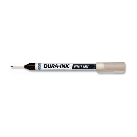Dura-Ink® Needle Nose Marker, Black, 1/32 in Tip, Extended Micro Tip