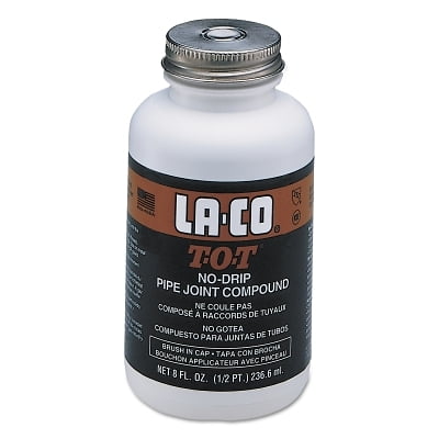 Markal Pipe Thread Sealant,8 fl oz,Gray 12219