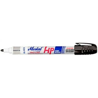 Markal 96873 Proline Black Paint Pen - Fine Tip