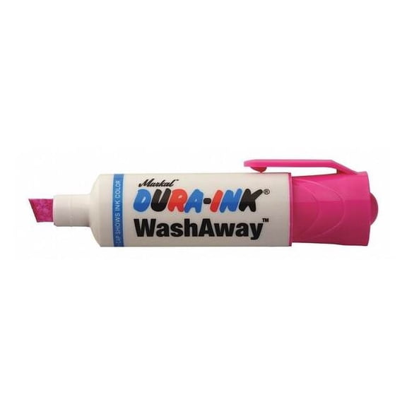 Markal Removable Marker, Fine Tip, Pink 96301