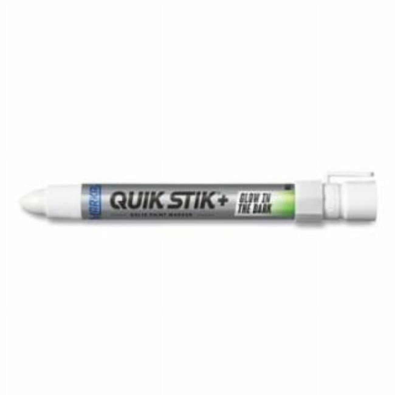 Markal 434-28850 Quik Stik Plus Glow In The Dark Solid Paint Marker, Green