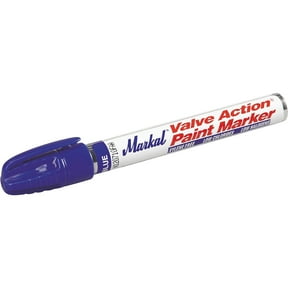 PAINT-RITER VALVE ACTION Paint Marker, Blue, 1/8 in, Medium