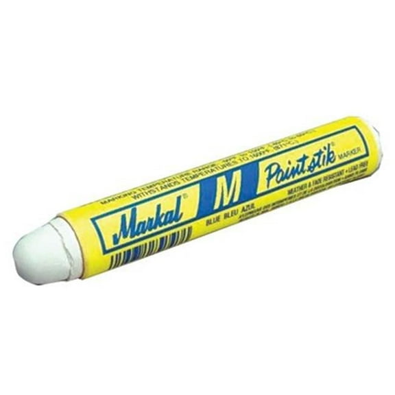 Markal White M Paintstik Marker - White - 11/16in.
