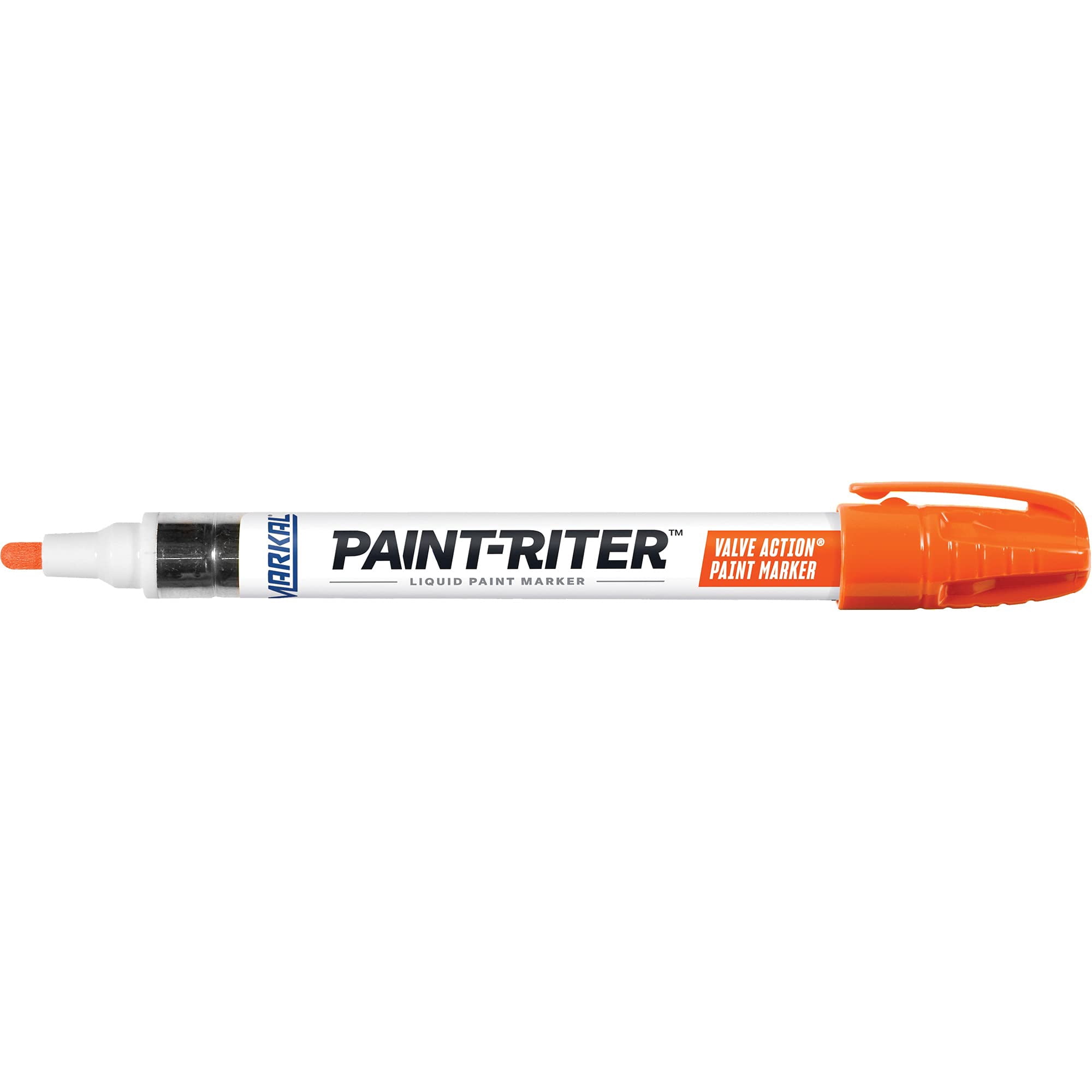 Markall 96824 Orange Valve Action Paint Marker - Medium Tip