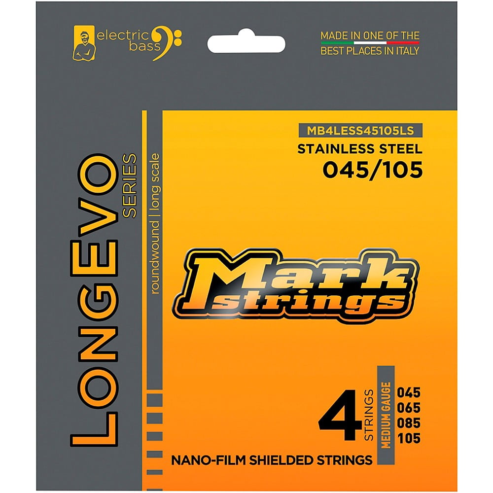 Markbass Longevo Series Nano Film Electric Bass Stainless Steel Strings (45 - 105)