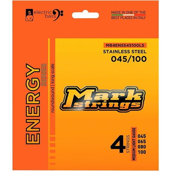 Markbass Energy Series Electric Bass Stainless Steel Strings