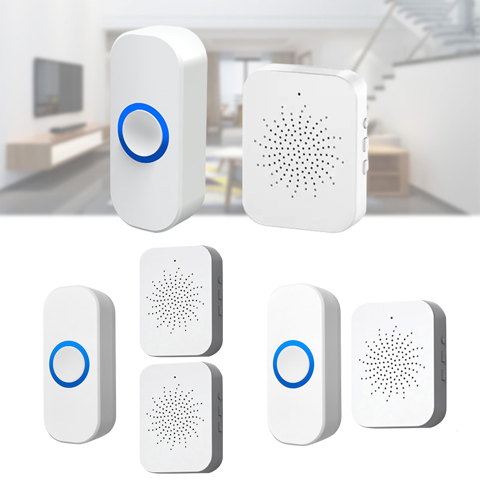 Marked Down, USB Doorbell,Voice Activated,Wireless Home Security,Remote