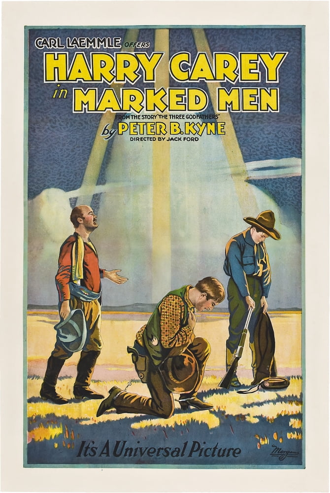 Marked Men Canvas Art -  (24 x 36)