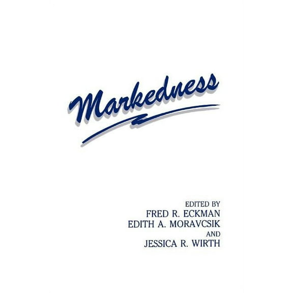 Markedness, (Paperback)