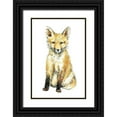 thumbnail image 1 of Markelova, Elena 13x18 Black Ornate Wood Framed with Double Matting Museum Art Print Titled - Baby Fox, 1 of 4