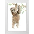 thumbnail image 1 of Markelova, Elena 13x18 White Modern Wood Framed Museum Art Print Titled - Baby Sloth, 1 of 4