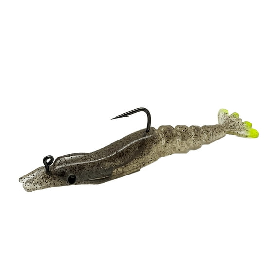 Marker 54 Glide Shrimp - Slow-Sinking Shrimp Bait - 4" 2pk