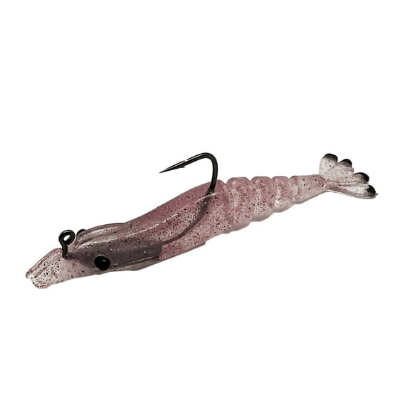 Marker 54 Glide Shrimp - Slow-Sinking Shrimp Bait - 4" 2pk