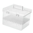 thumbnail image 1 of Marker Organizer Holder Marker Storage Box Clear Marker Case Removable Slot Base for Art Supplies Drawing Painting, 1 of 9
