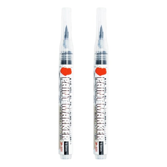 Marker Pen For Restoring Inscriptions On Limestone Weatherproof Quick Drying Ink