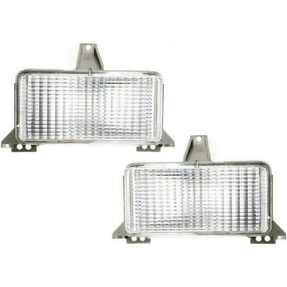 Marker Signal Blinker Corner Parking Light Pair Set For Chevrolet GMC Truck