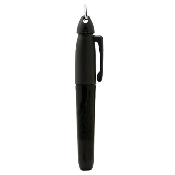 Markers Pen Golf Ball Professional With Hang Hook Drawing Alignment Marks Clear Handwriting Outdoor Sport Tool For Golf Ball Pen Black 2