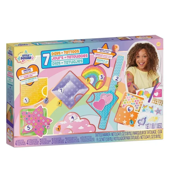 Markers Toy Tattoos for Girls 6+