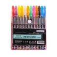 thumbnail image 1 of Markers, Tyeign Flash Pen Fluorescent Marker Pen Marker Pen Student Account Pen Color Neutral Pen 12 Color Set 2Ml Highlighters No Bleed Highlighters Yellow Highlighter Markers, 1 of 9