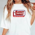 thumbnail image 1 of Market Basket The Supermarket Logo For A Funny Unisex Tee V51356 Unisex T-Shirt, up to 5XL, 1 of 3